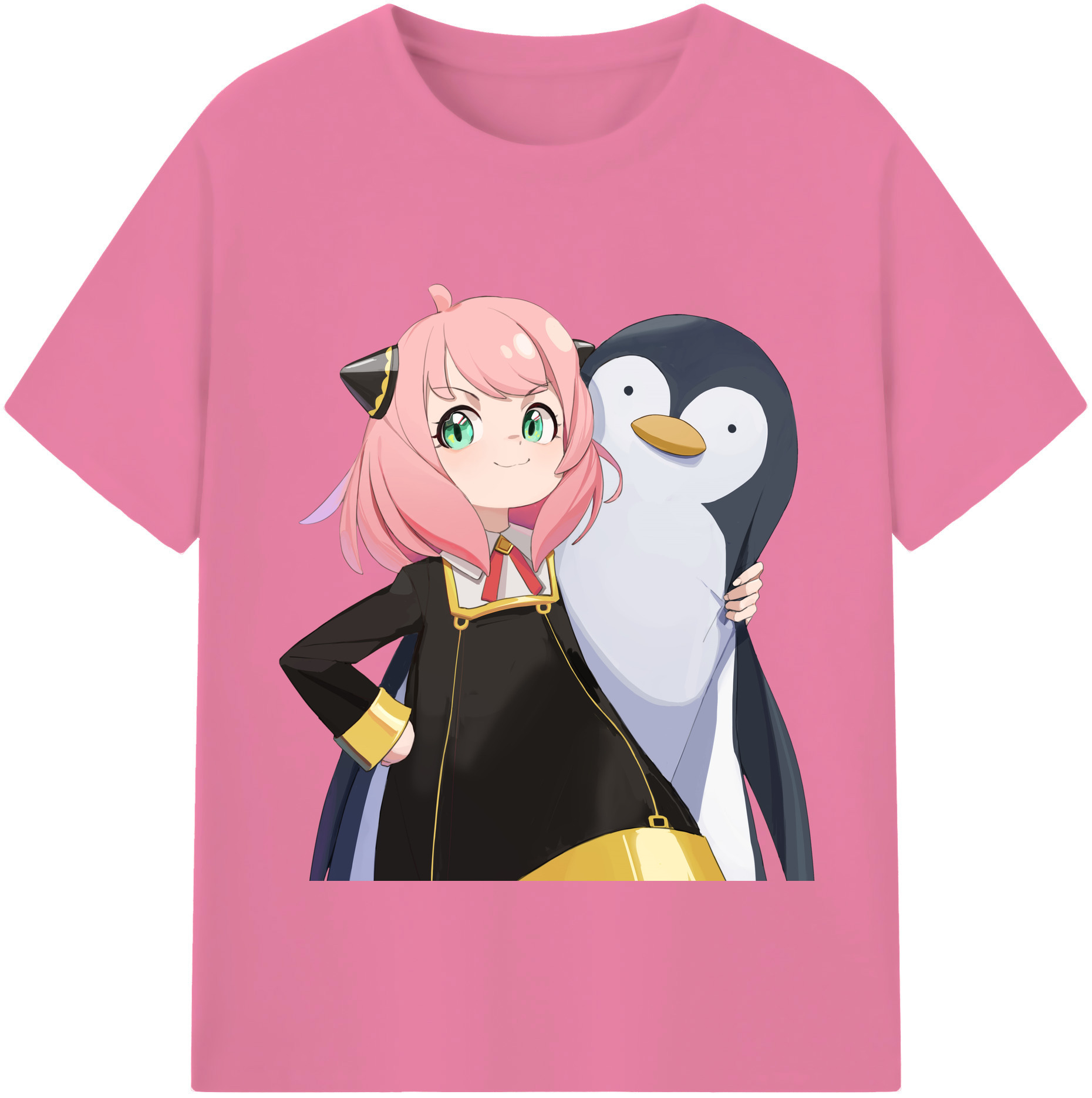 （画像用） SPY×FAMILY间谍家家酒 綿100％半袖Tシャツ（フロントプリント）